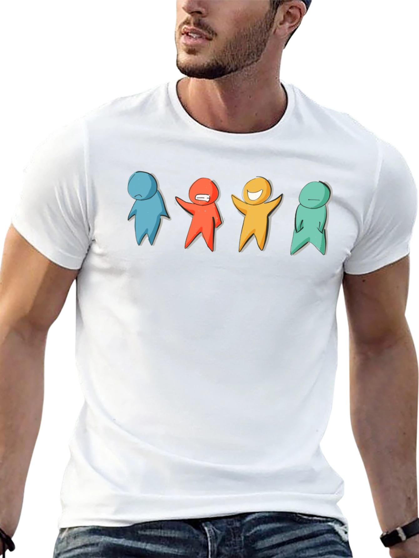 Emotional Figures Graphic Tee