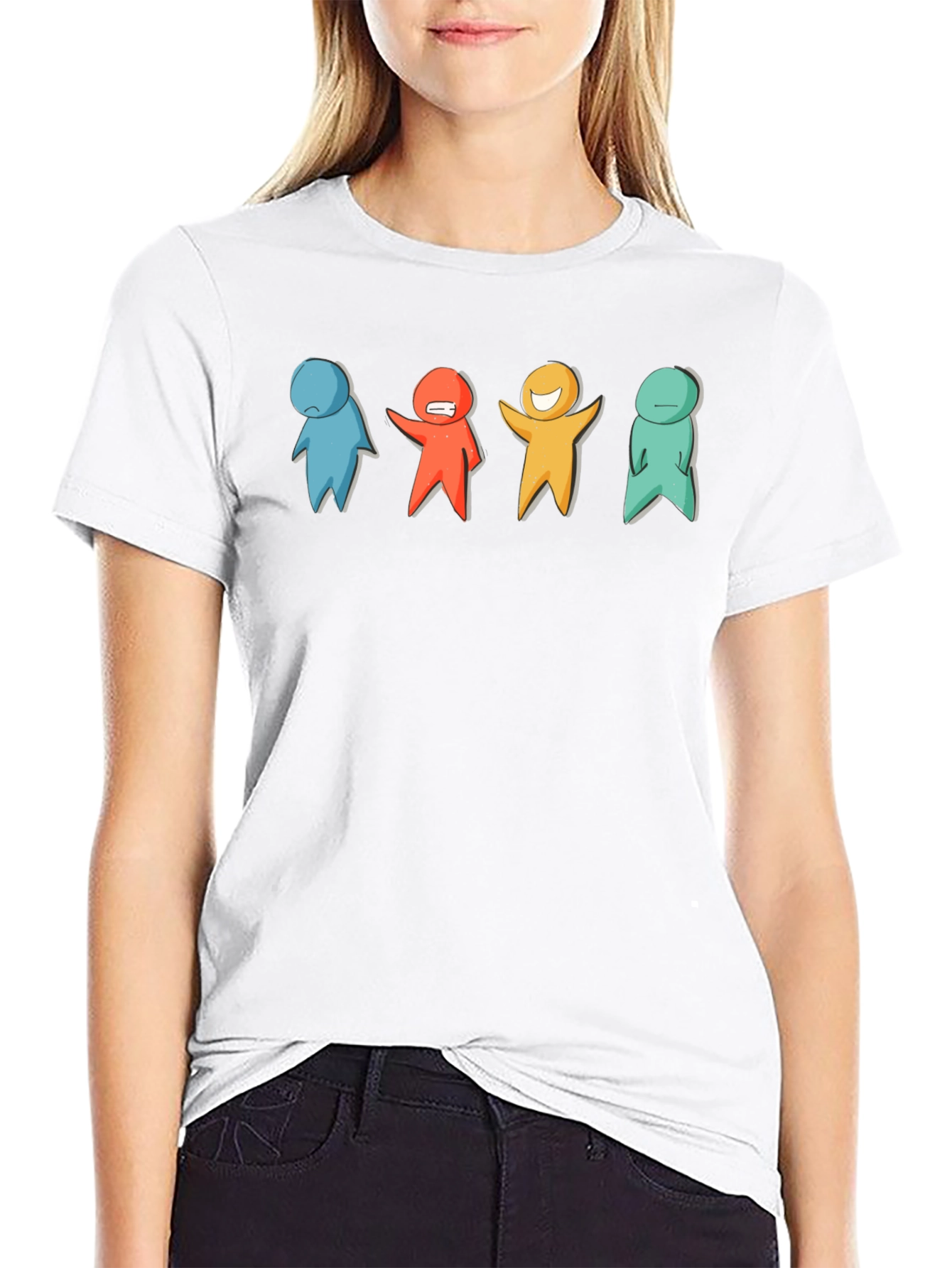 Emotional Figures Graphic Tee