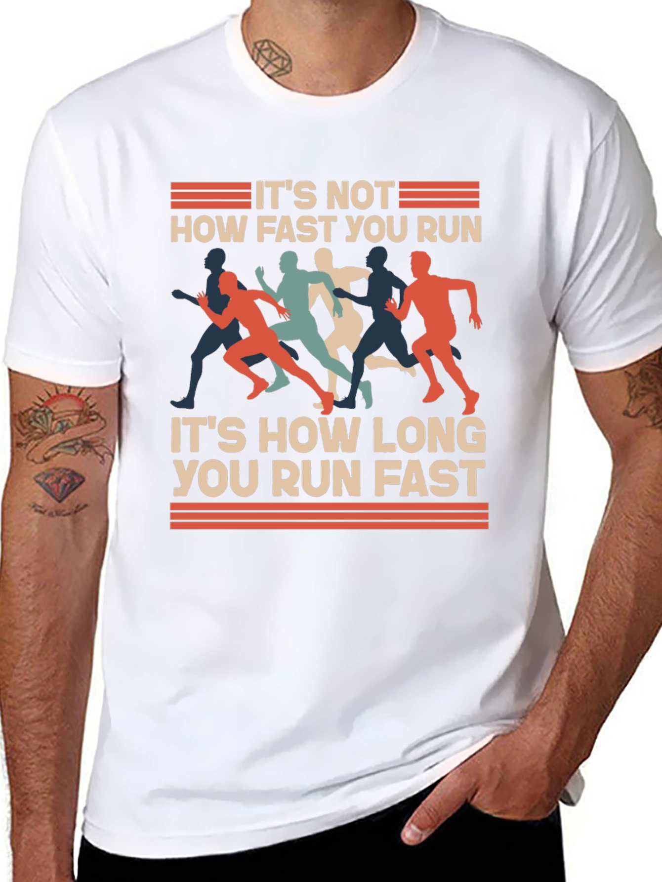 Running T-Shirt: Its Not How Fast Its How Long!
