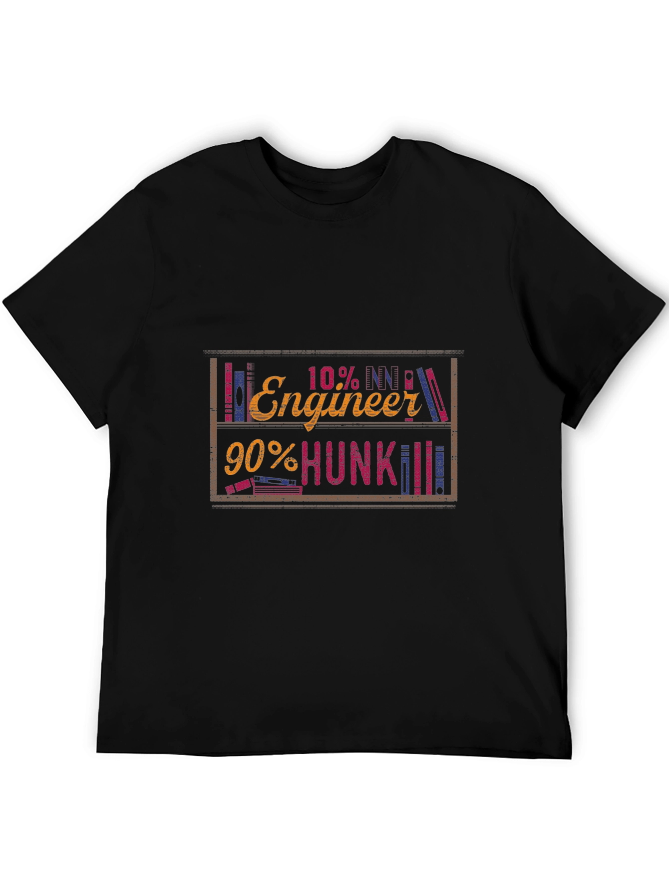 Engineer Hunk Funny Graphic Tee