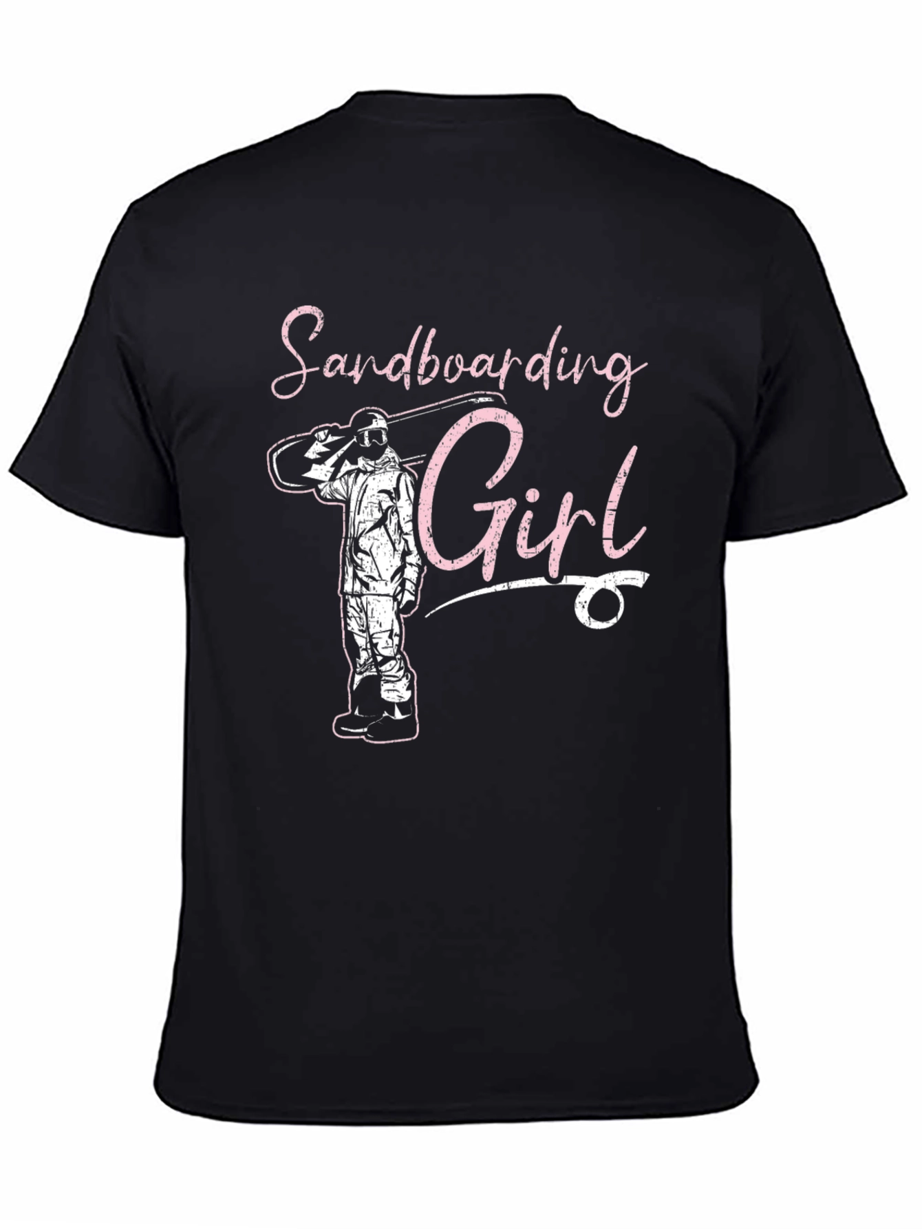 Sandboarding Girl Graphic Tee - Unique Design!