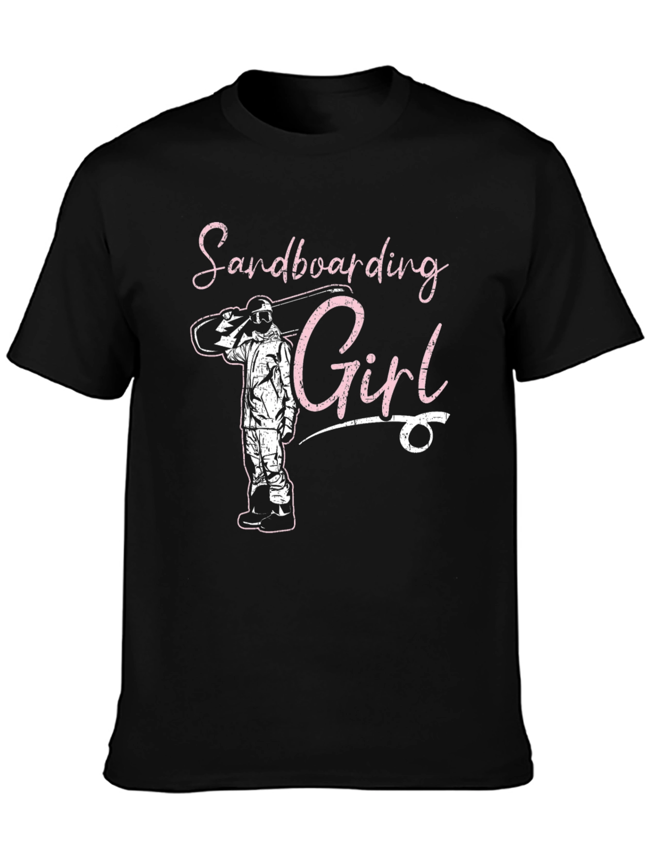 Sandboarding Girl Graphic Tee - Unique Design!