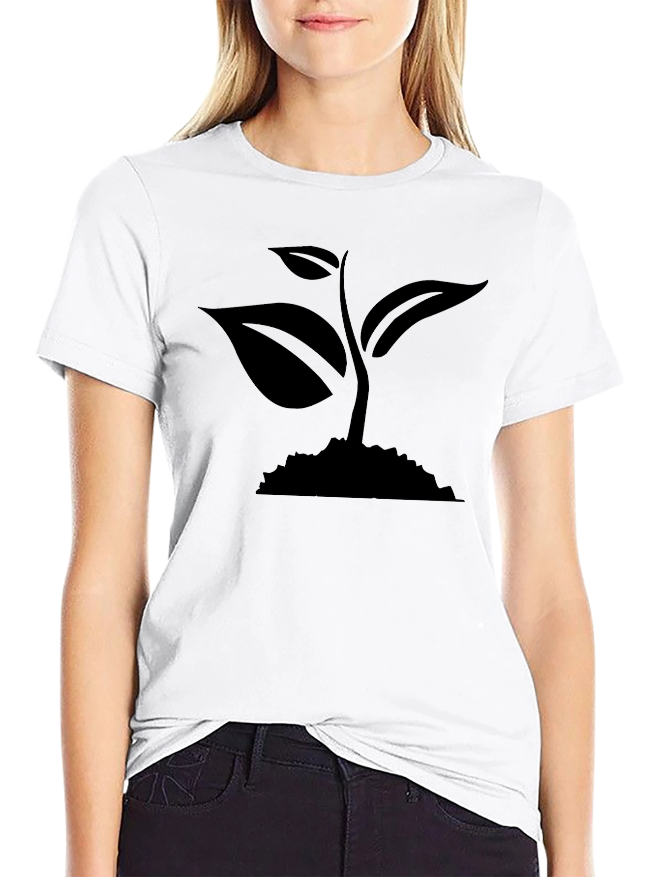Plant Sprout Graphic Tee - Eco Friendly