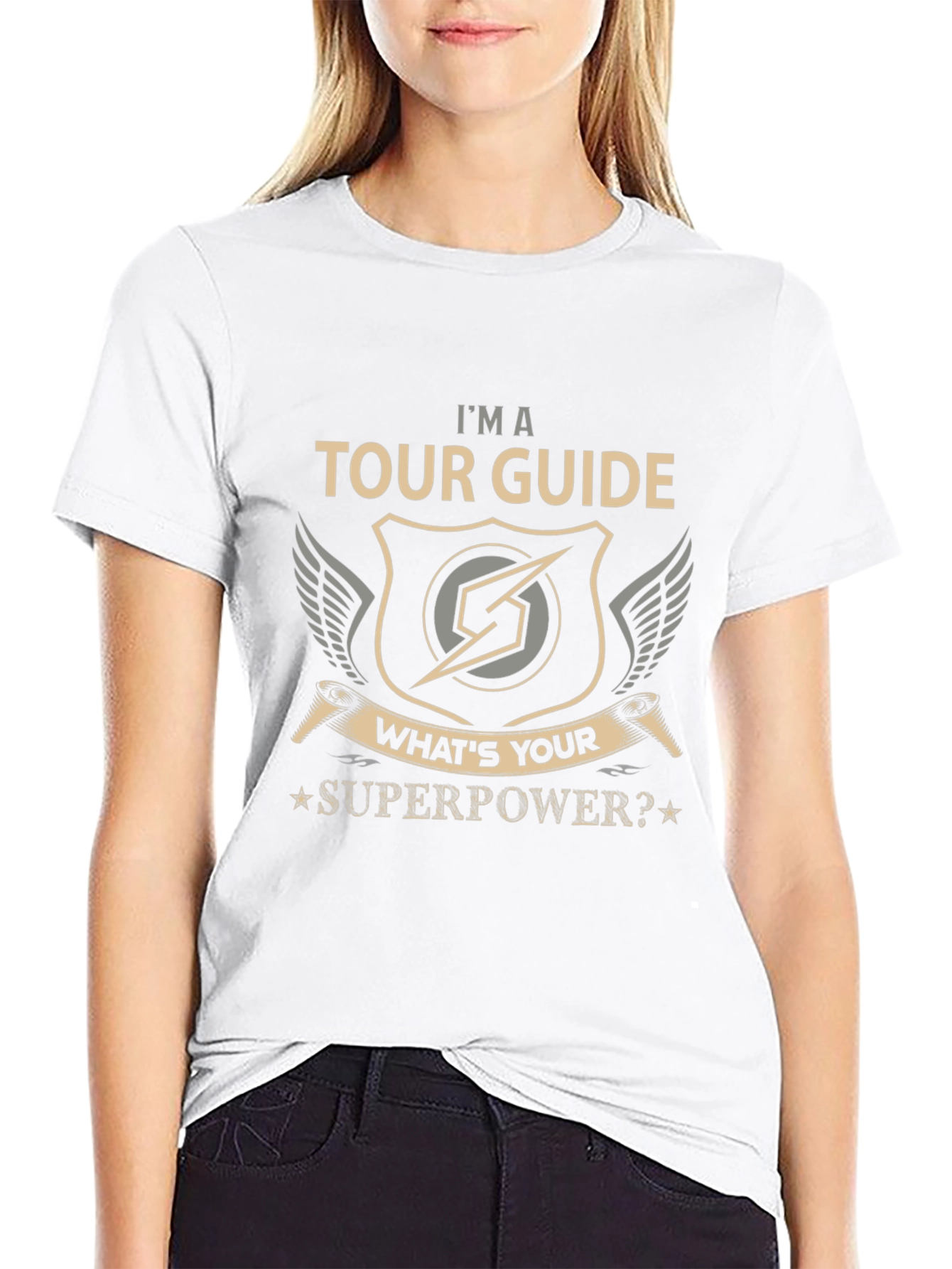 Tour Guide Superpower Graphic T-Shirt