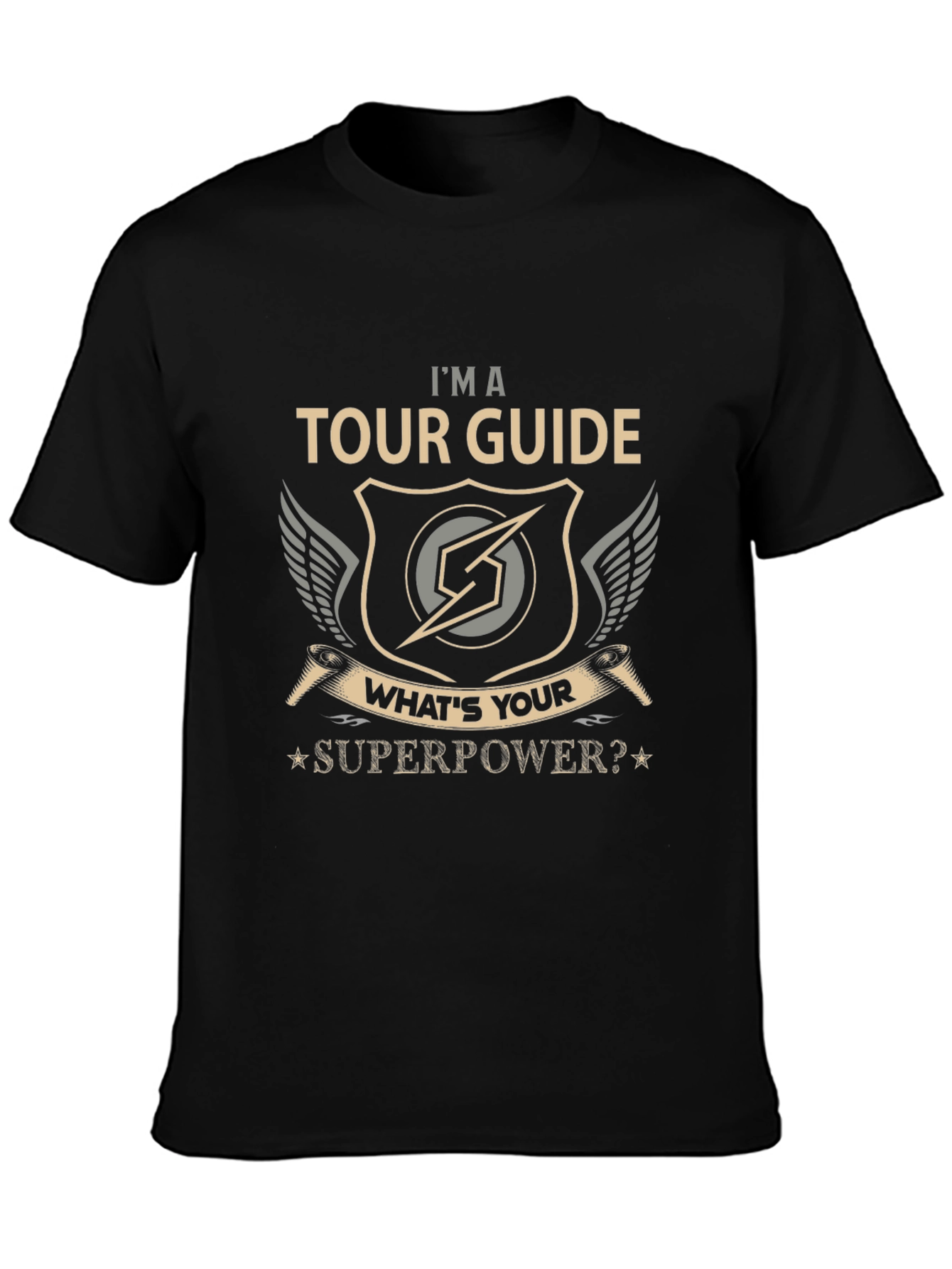 Tour Guide Superpower Graphic T-Shirt