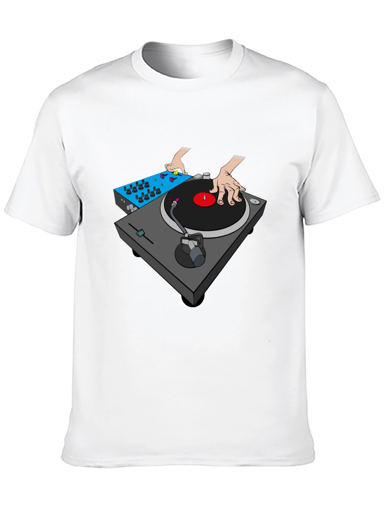 DJ Turntable Graphic T-Shirt