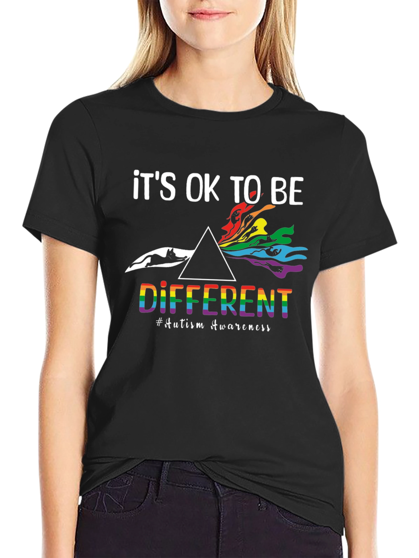 Its OK to Be Different Autism Awareness T-Shirt