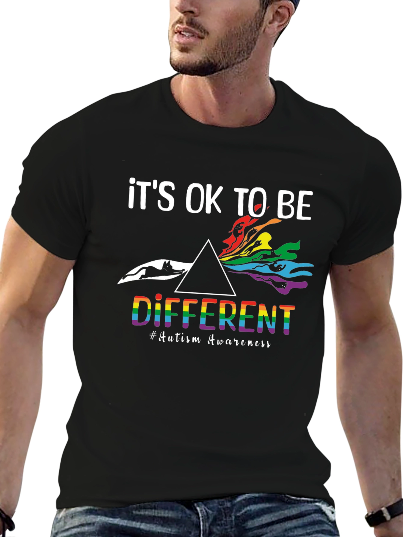Its OK to Be Different Autism Awareness T-Shirt