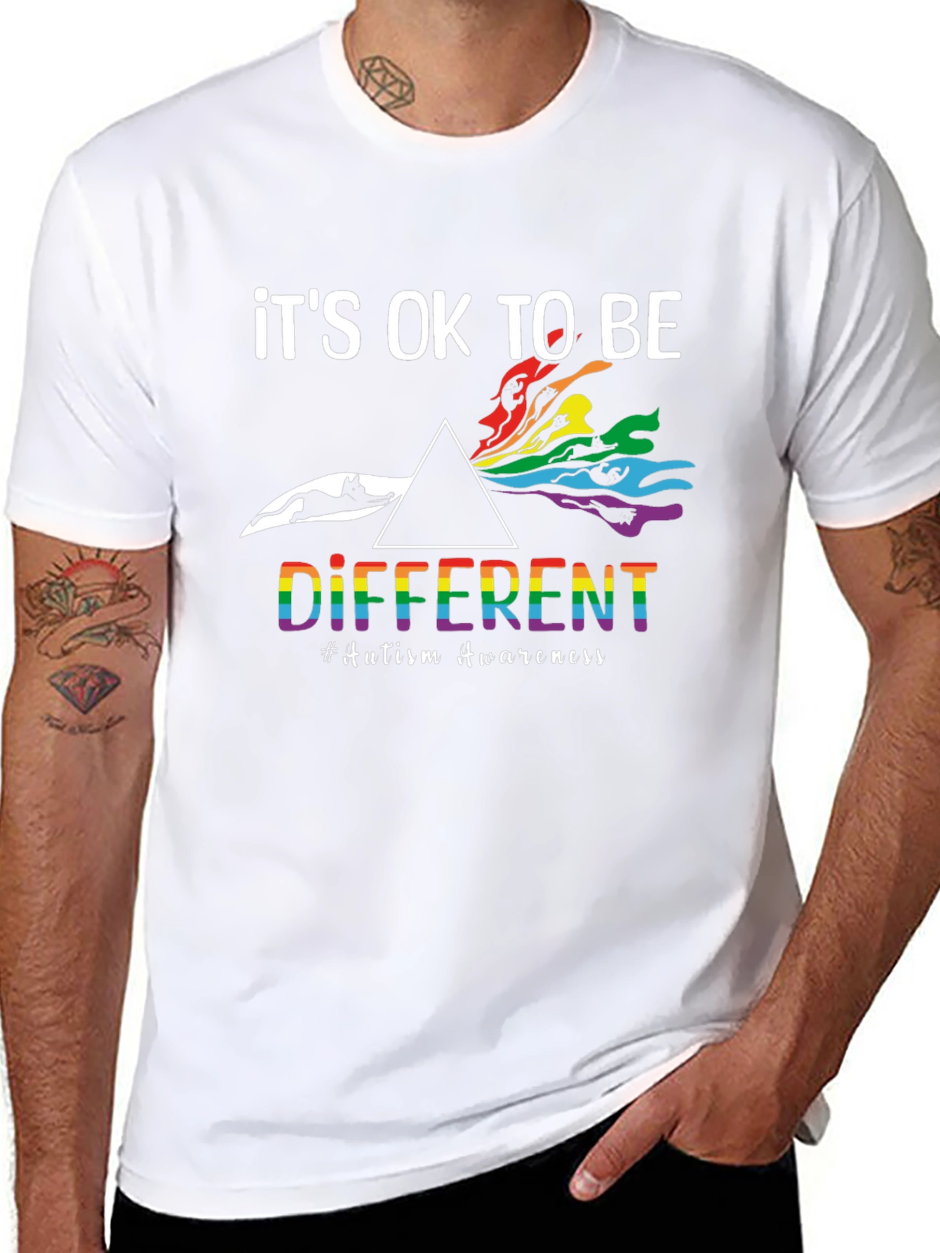 Its OK to Be Different Autism Awareness T-Shirt