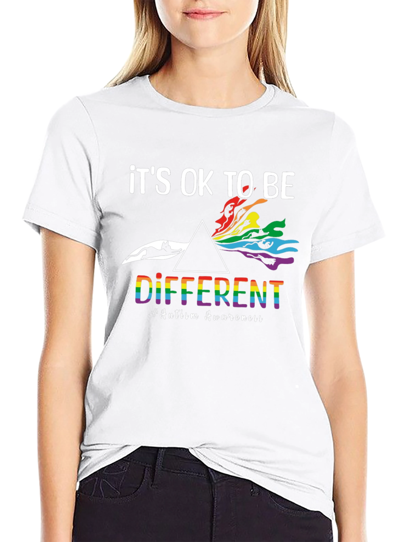 Its OK to Be Different Autism Awareness T-Shirt