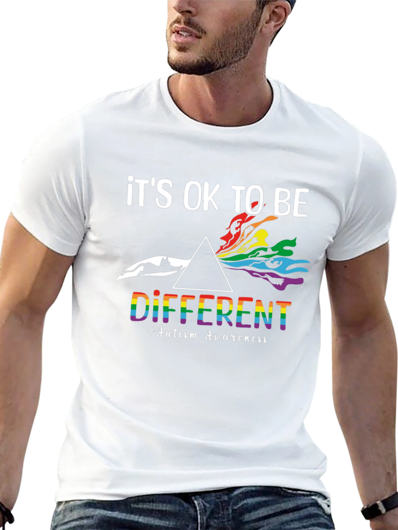 Its OK to Be Different Autism Awareness T-Shirt