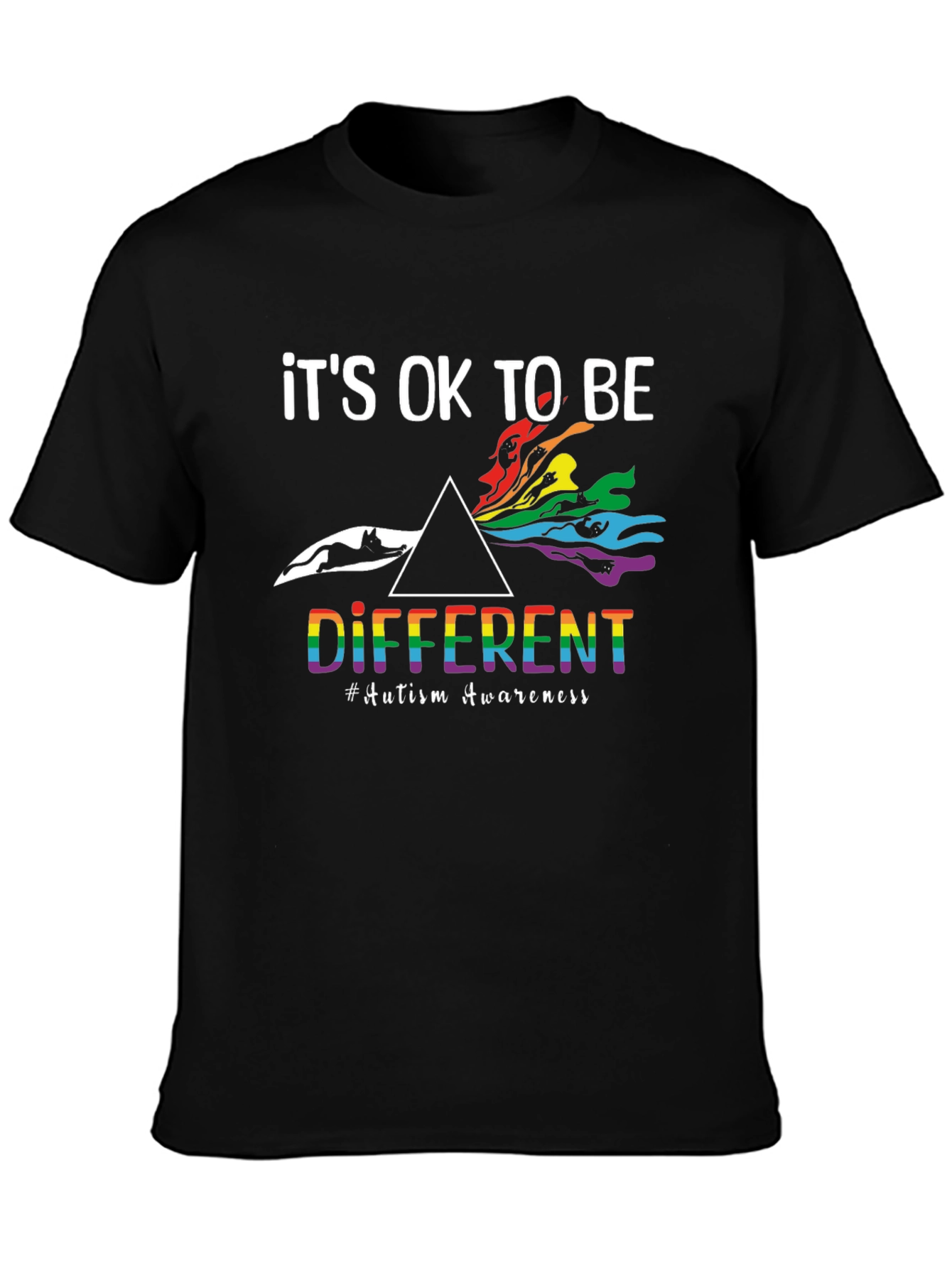 Its OK to Be Different Autism Awareness T-Shirt