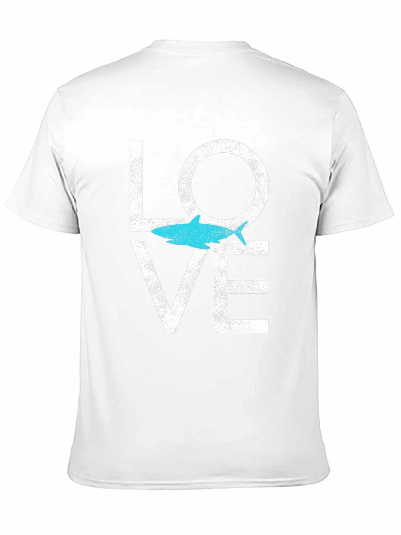 Shark Love Graphic Tee - Soft Cotton Blend