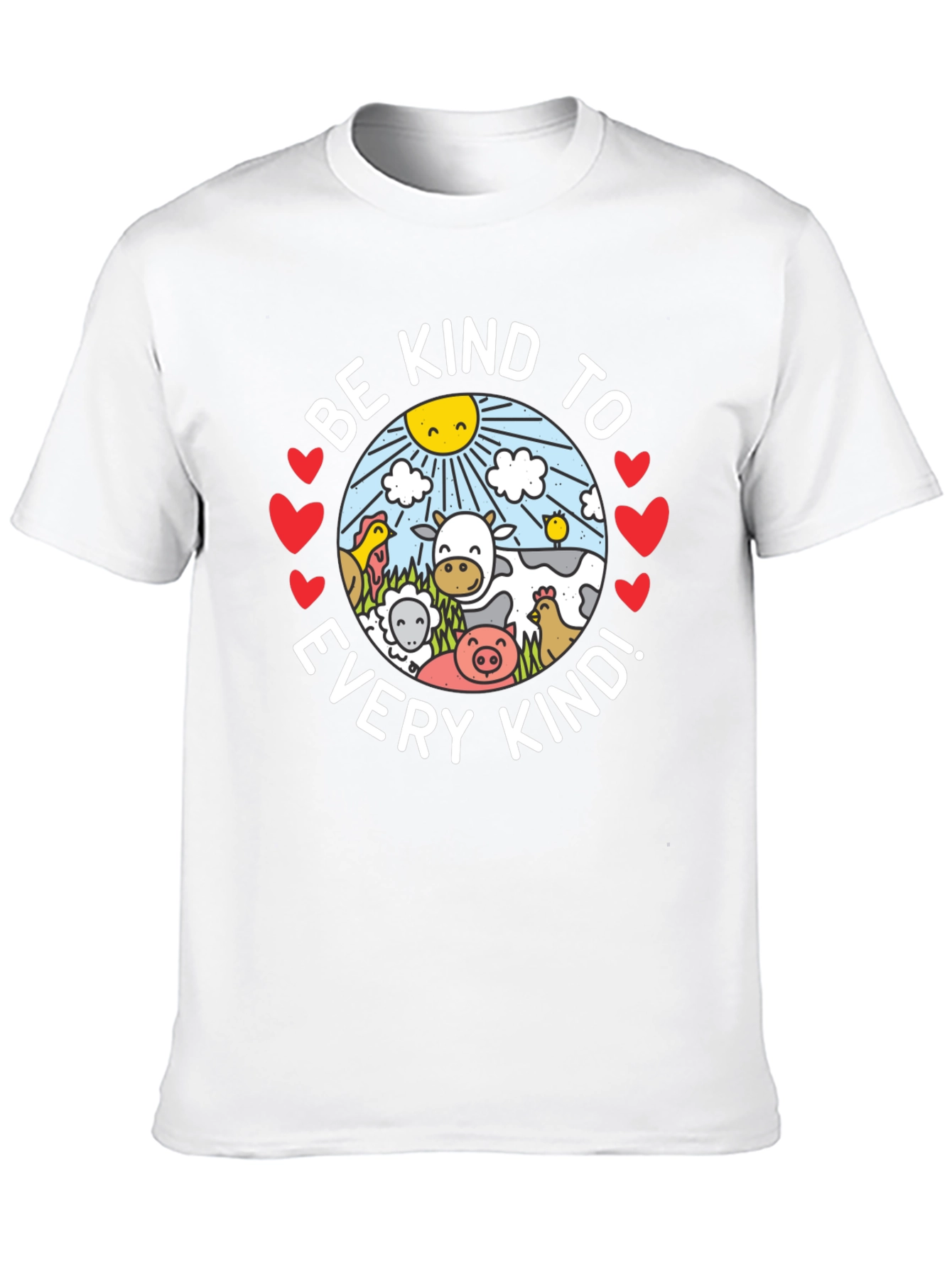 Be Kind T-Shirt - Vegan Graphic Tee