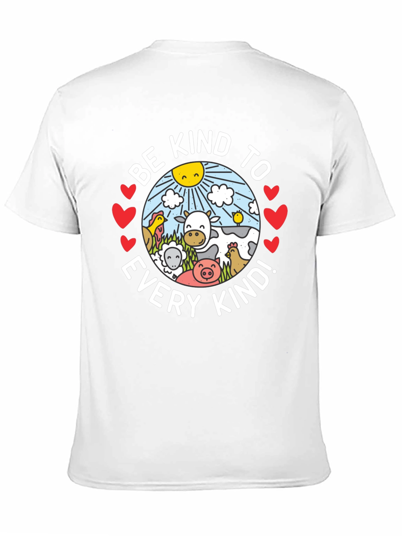 Be Kind T-Shirt - Vegan Graphic Tee