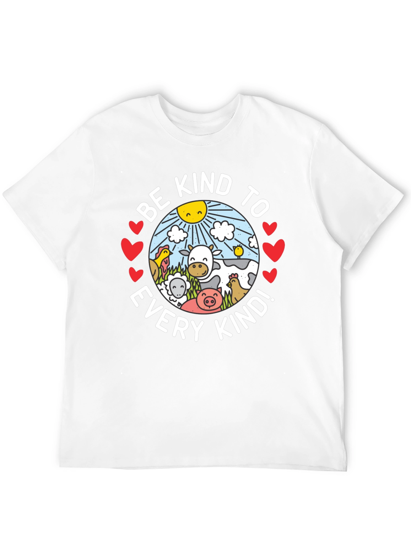 Be Kind T-Shirt - Vegan Graphic Tee
