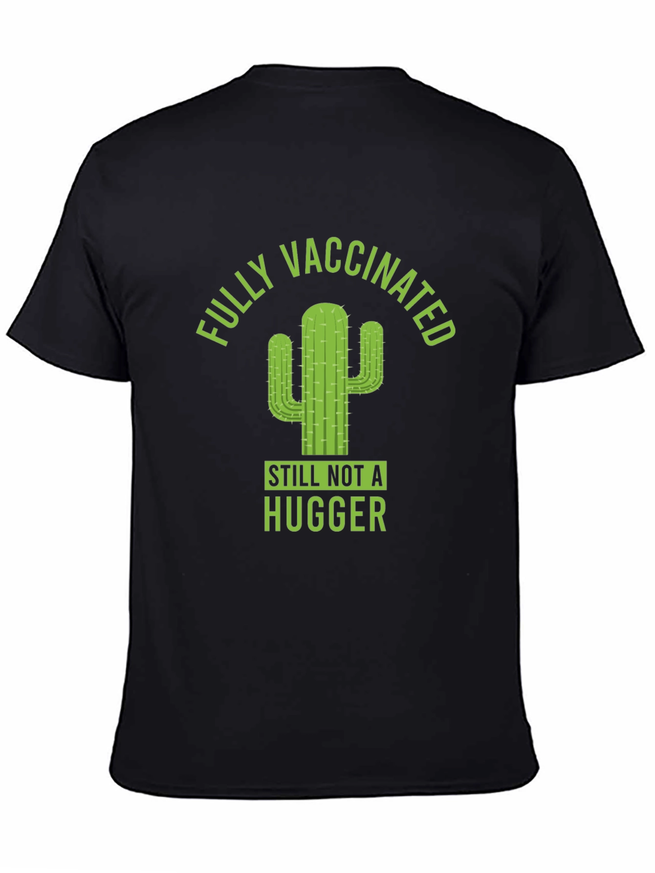 Fully Vaccinated Cactus Graphic T-Shirt