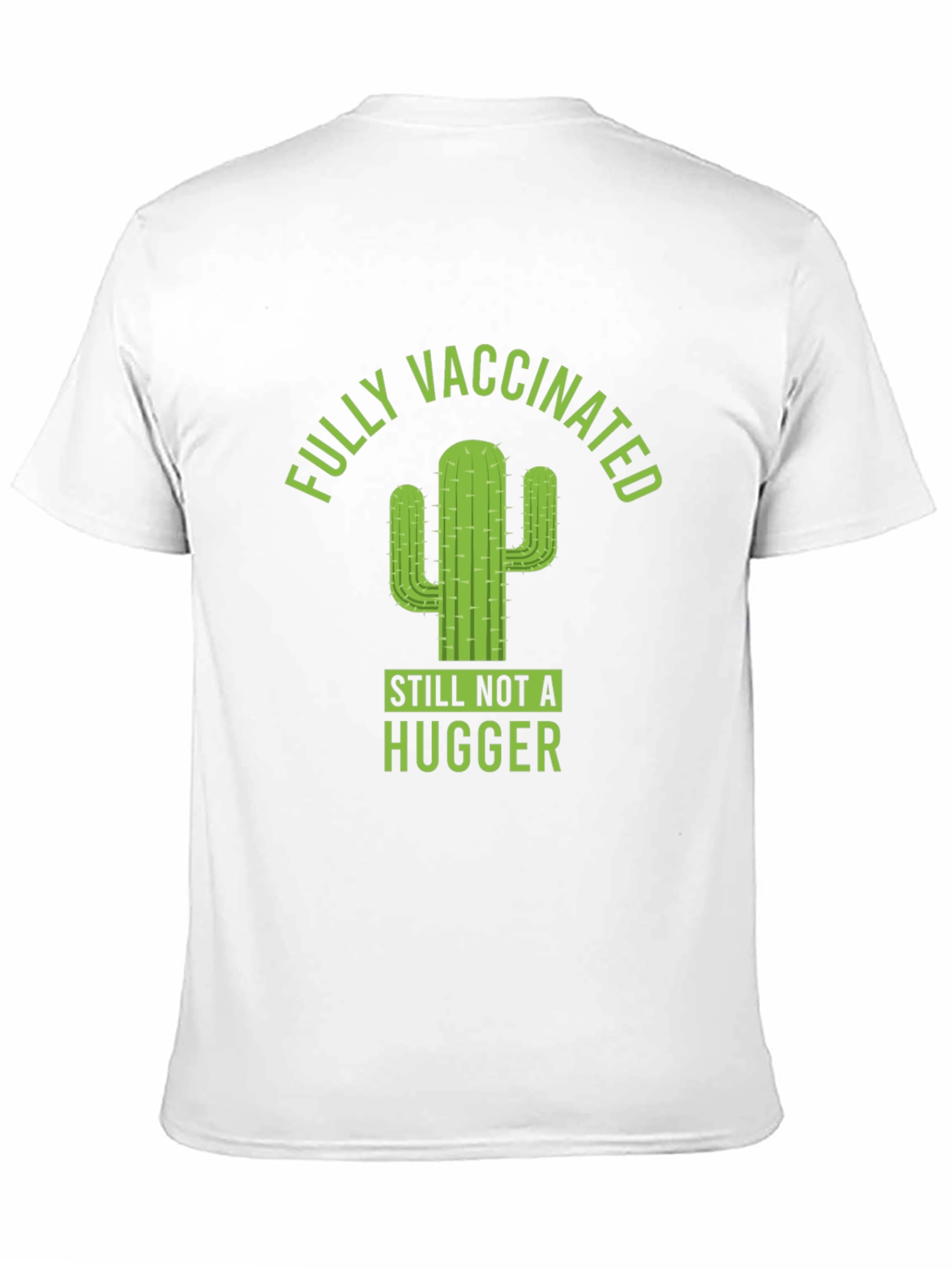 Fully Vaccinated Cactus Graphic T-Shirt