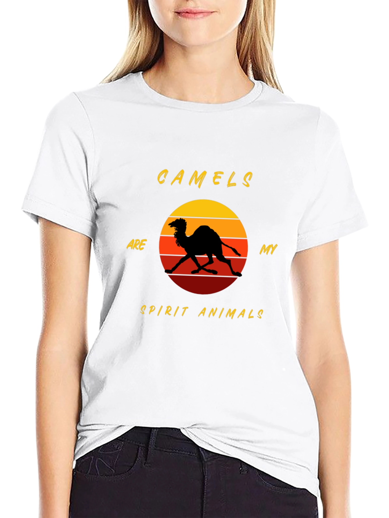 Camels Are My Spirit Animals Graphic Tee