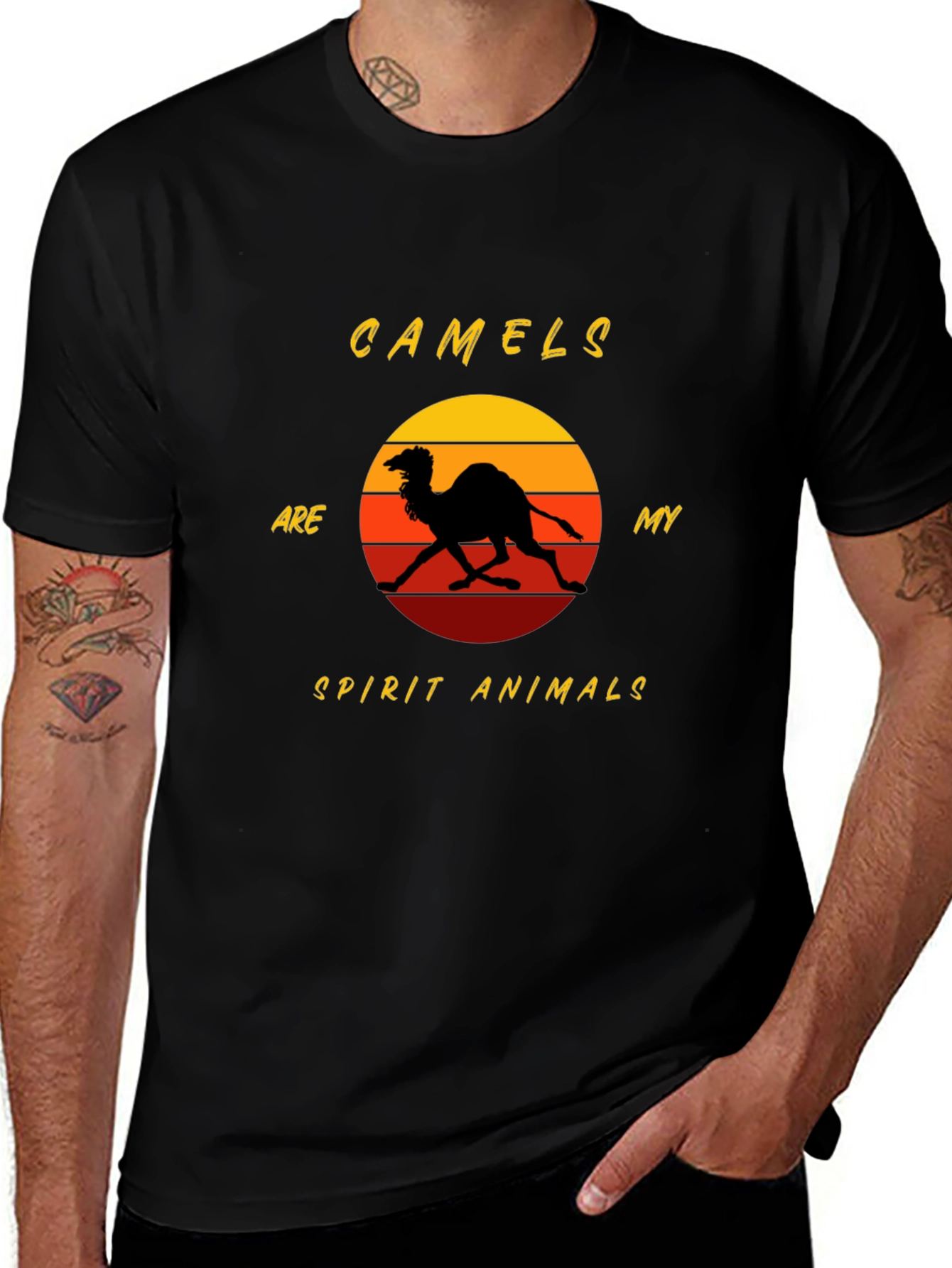 Camels Are My Spirit Animals Graphic Tee
