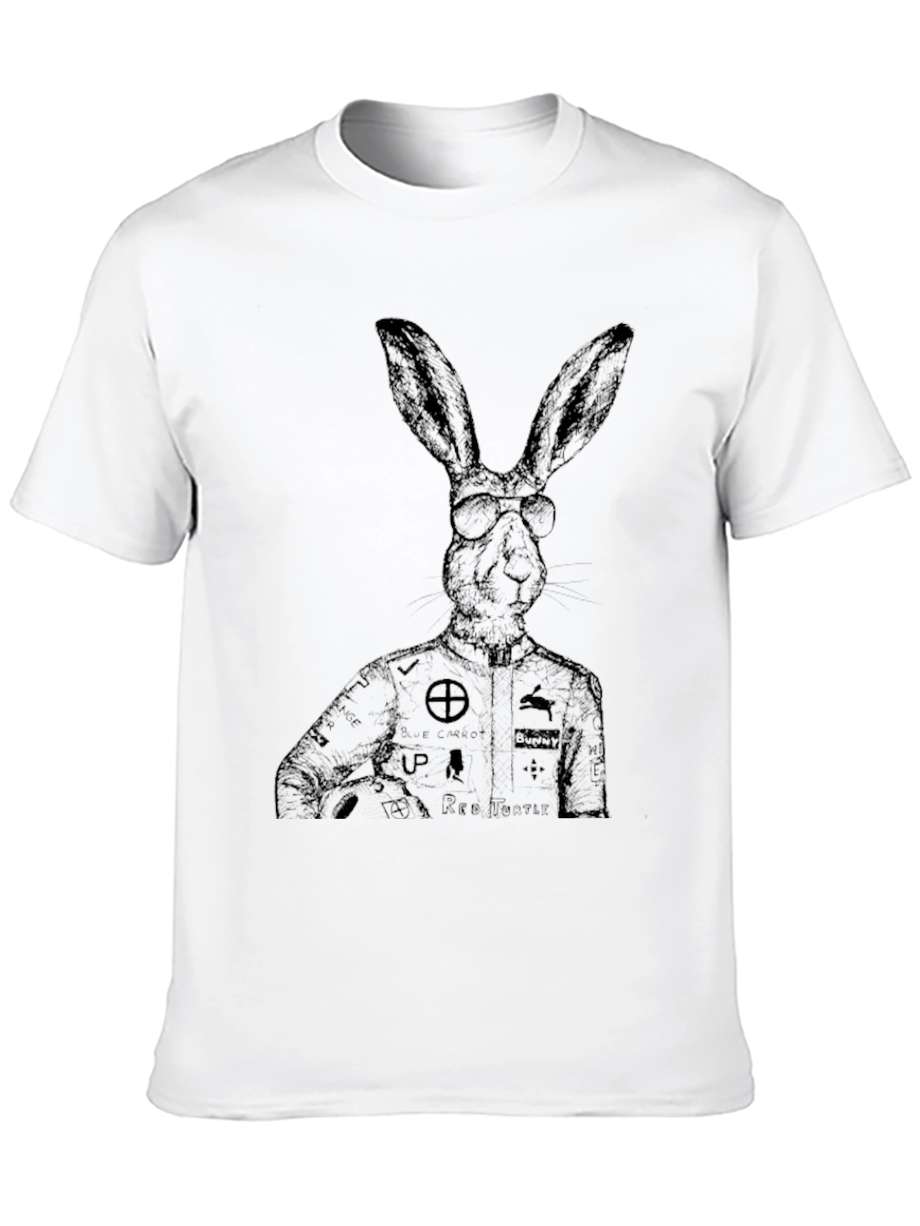Rabbit Racer Graphic T-Shirt - Unique Design