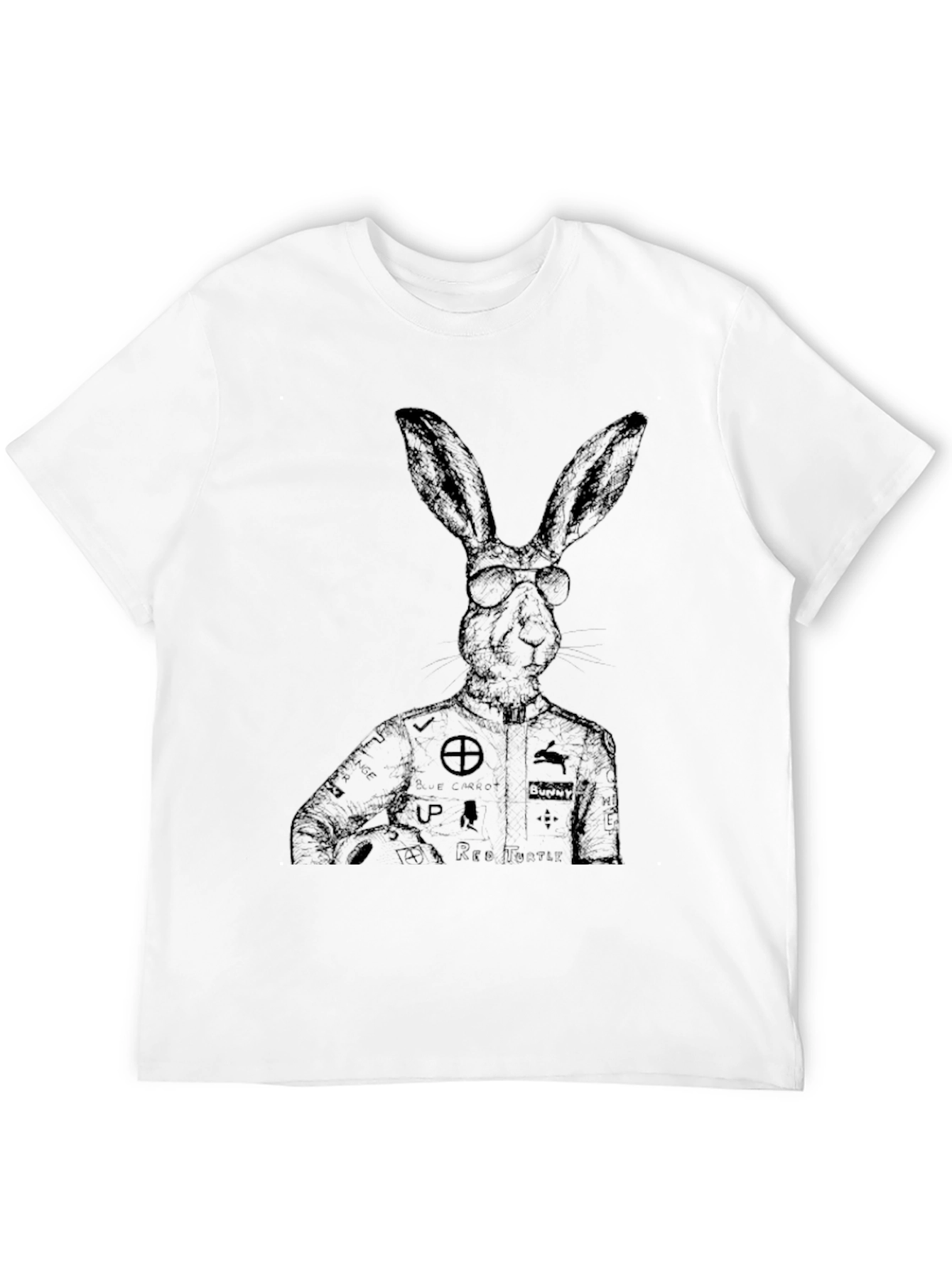 Rabbit Racer Graphic T-Shirt - Unique Design