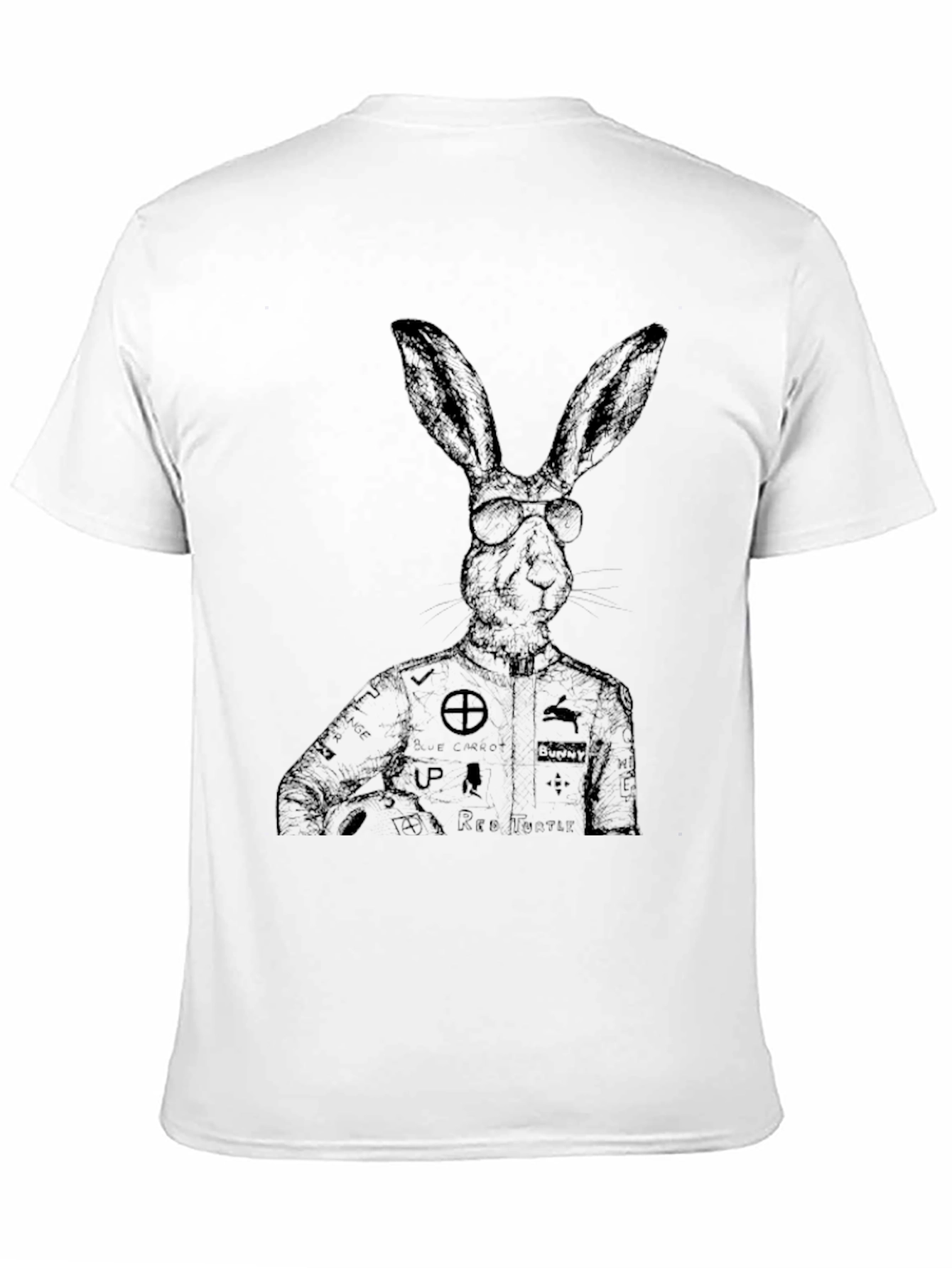 Rabbit Racer Graphic T-Shirt - Unique Design