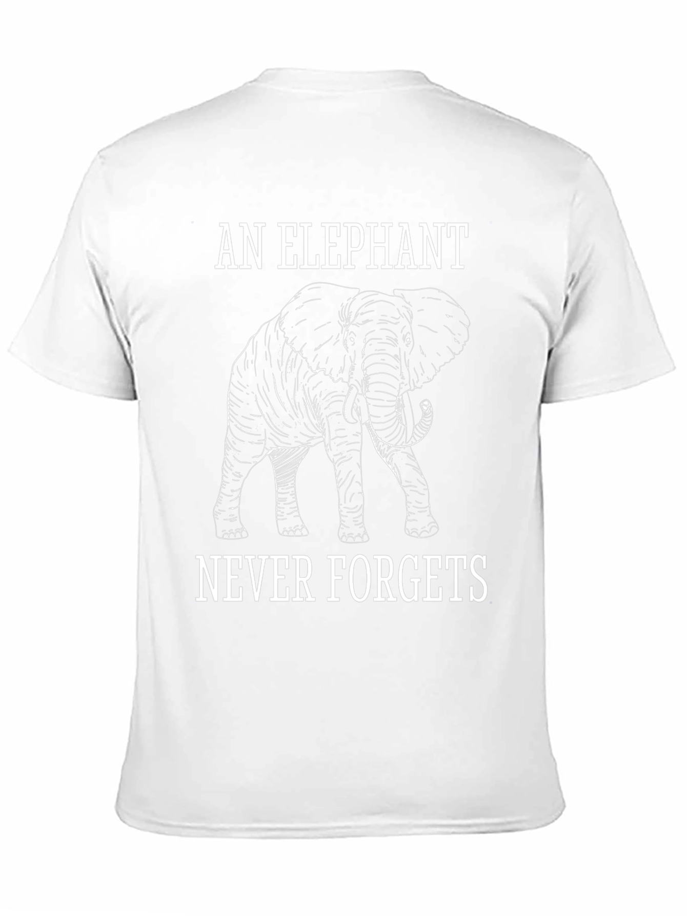 Elephant Never Forgets Graphic Tee