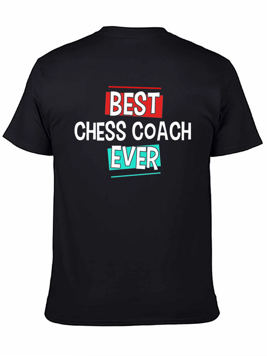 Best Chess Coach Ever Black T-Shirt
