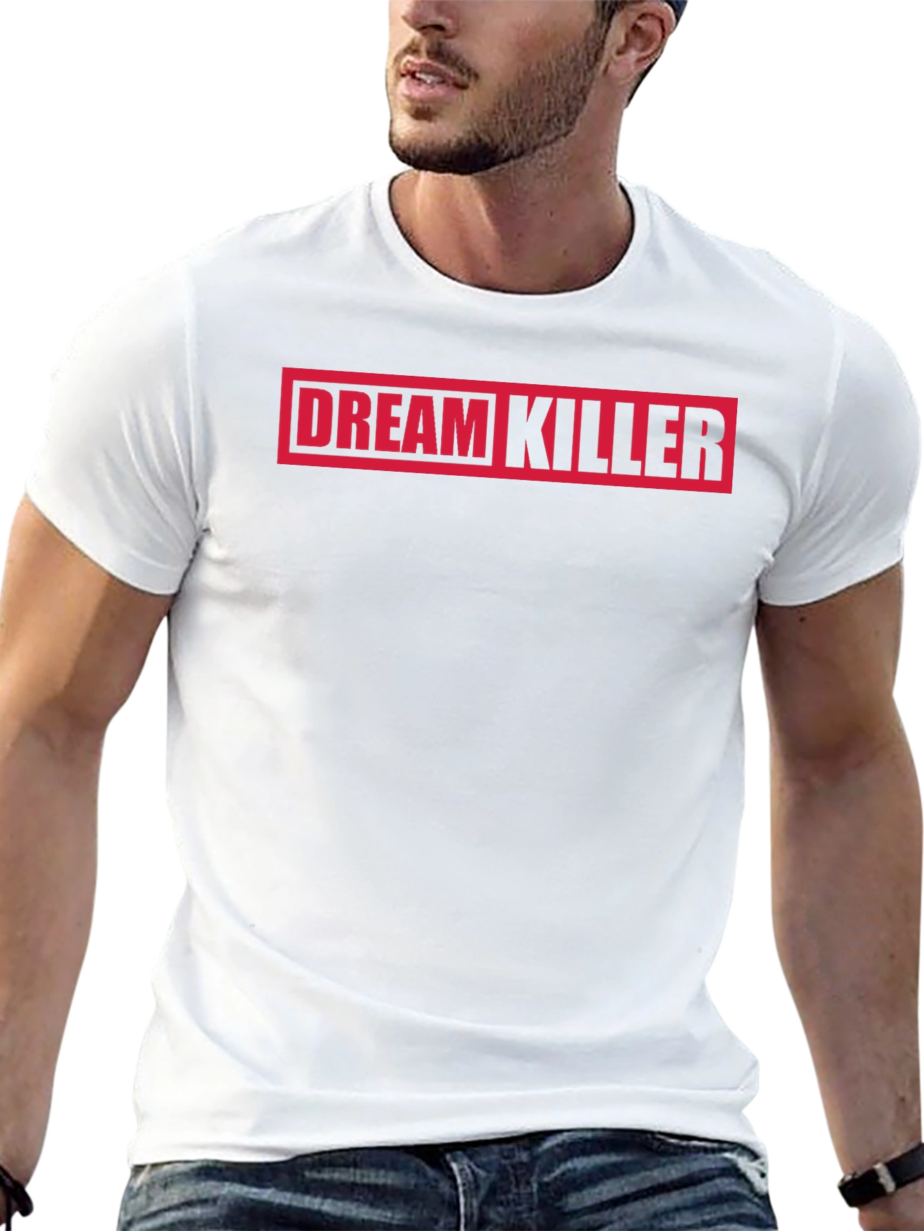 Dream Killer Graphic Tee - Bold Statement Shirt