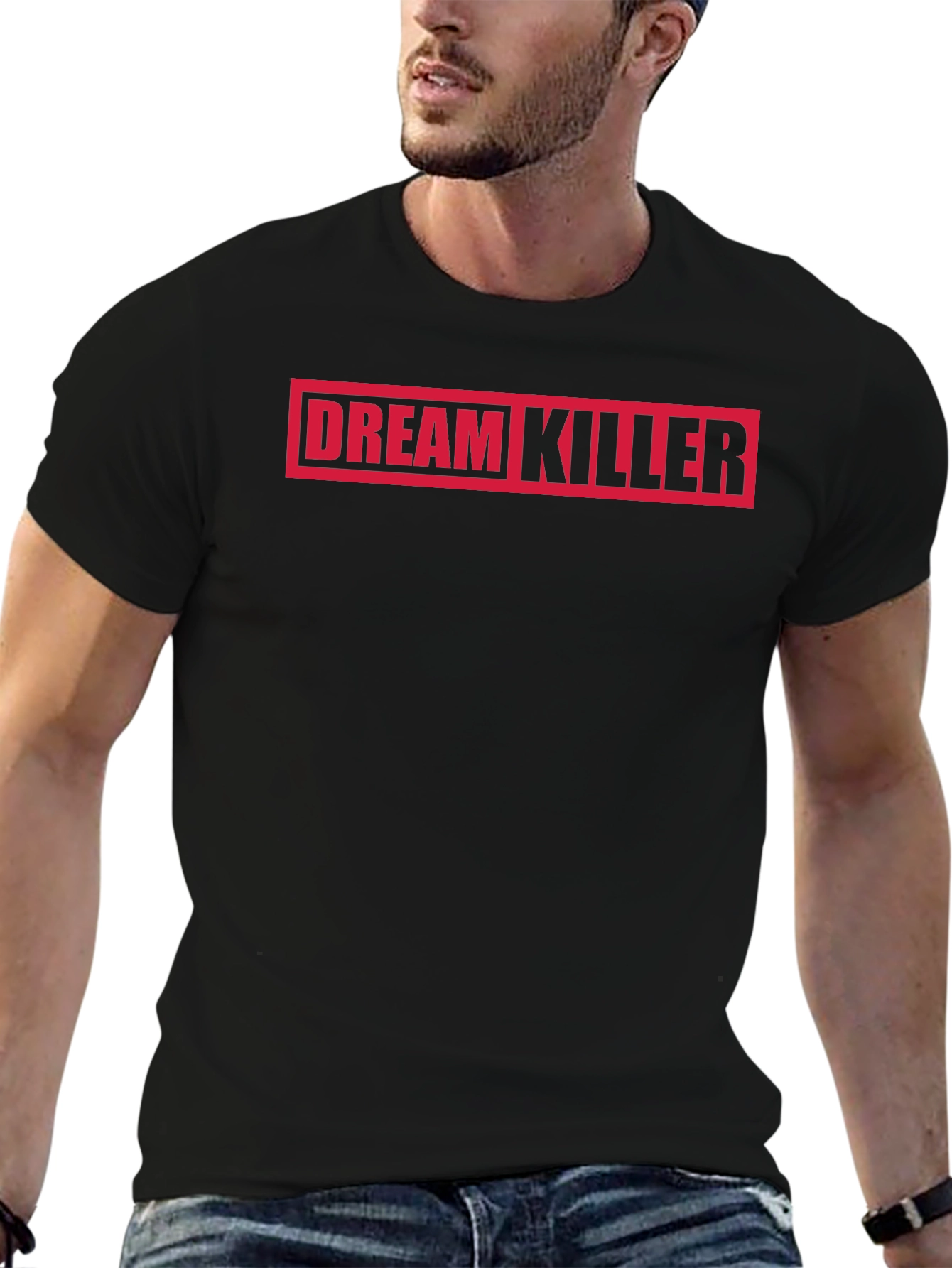 Dream Killer Graphic Tee - Bold Statement Shirt