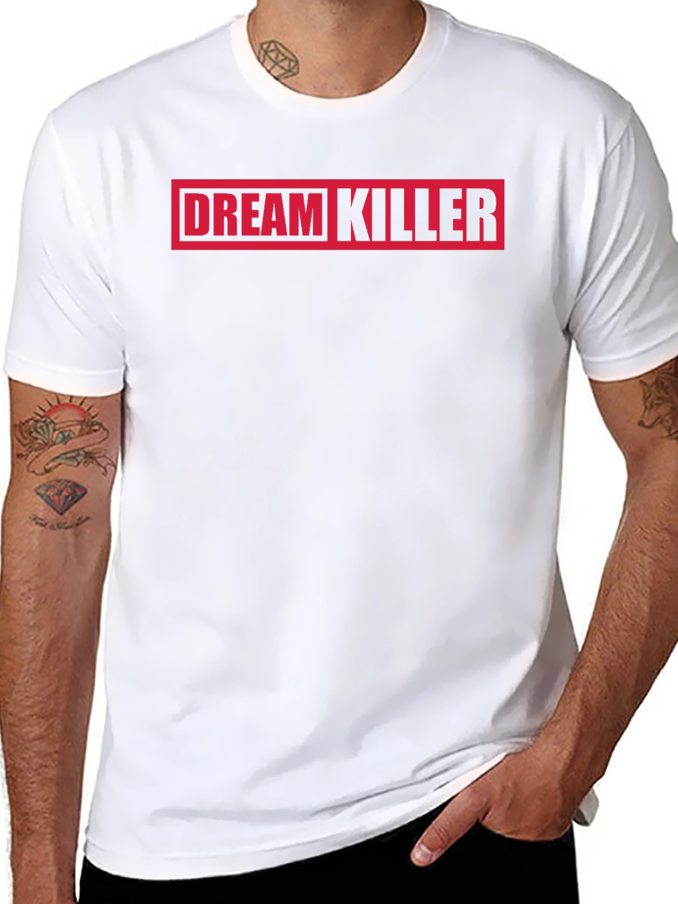 Dream Killer Graphic Tee - Bold Statement Shirt
