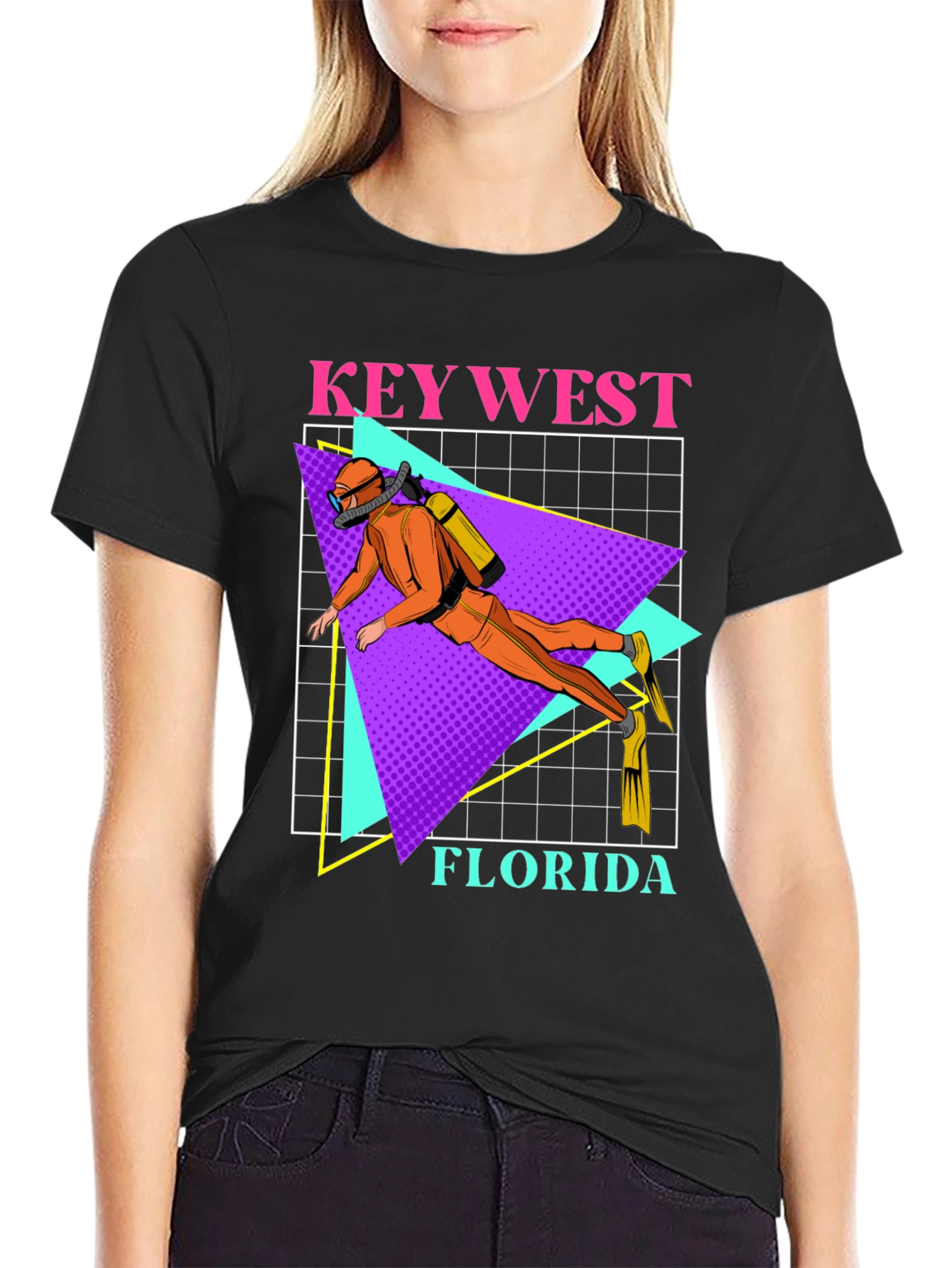 Key West Florida Scuba Diver T-Shirt