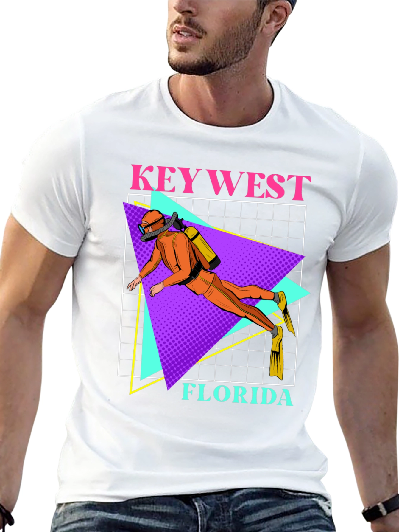 Key West Florida Scuba Diver T-Shirt