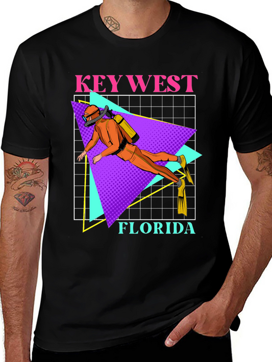 Key West Florida Scuba Diver T-Shirt