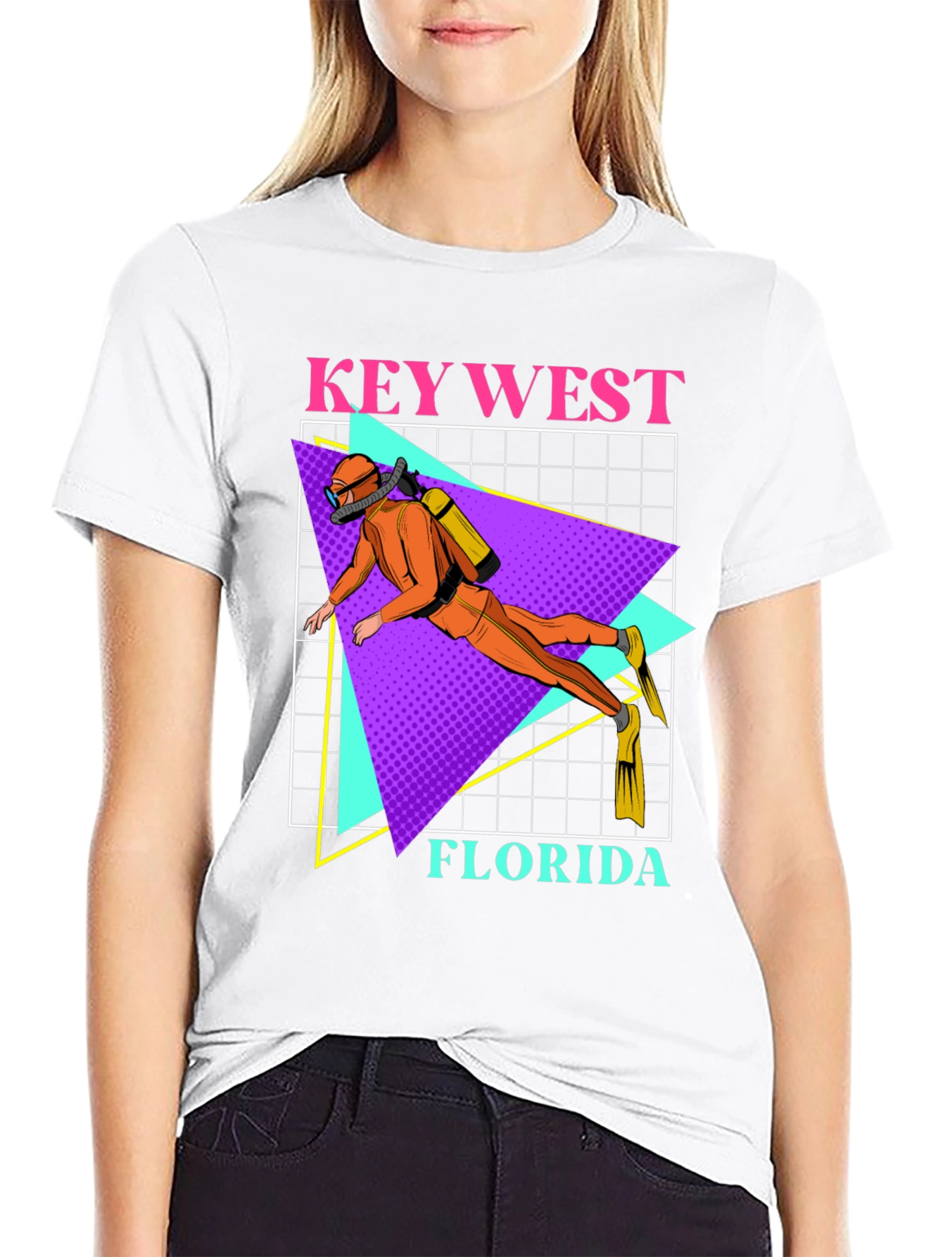Key West Florida Scuba Diver T-Shirt
