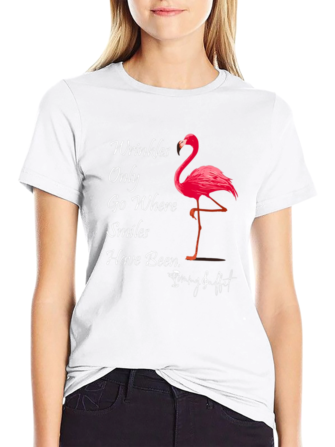 Wrinkles Only Go Where Smiles Have Been T-Shirt