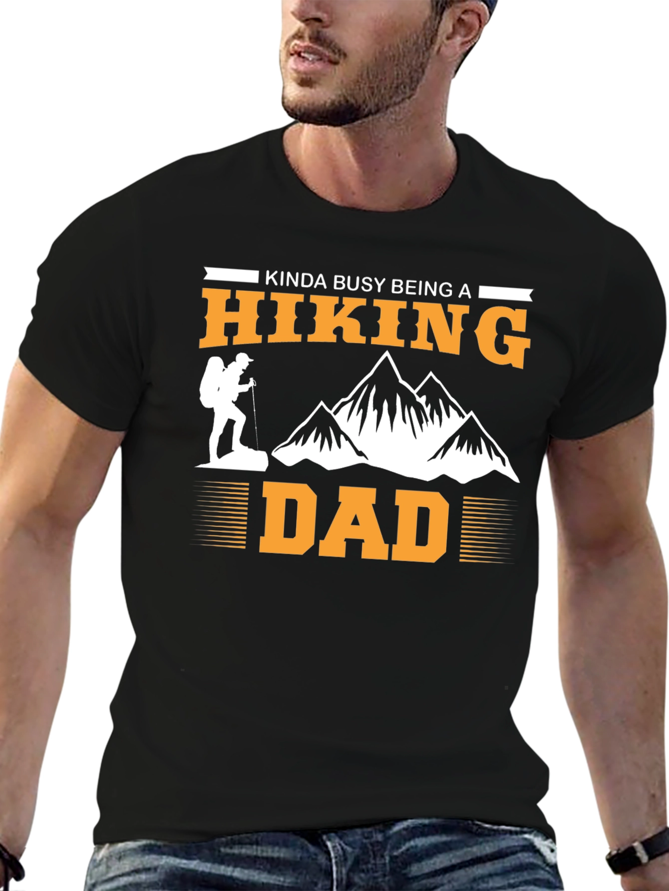 Hiking Dad Graphic Tee - Outdoor Adventure