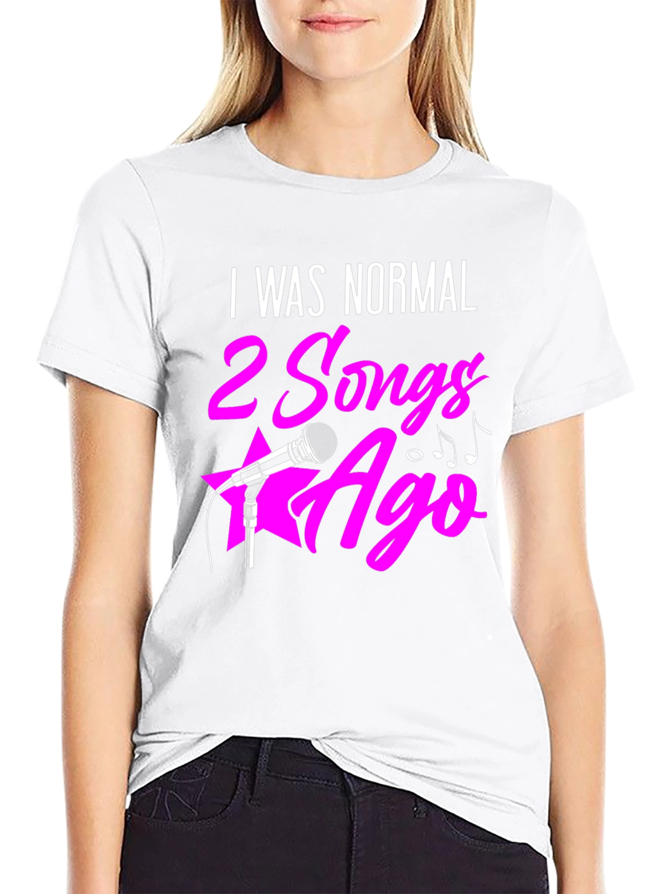 I Was Normal 2 Songs Ago Graphic Tee