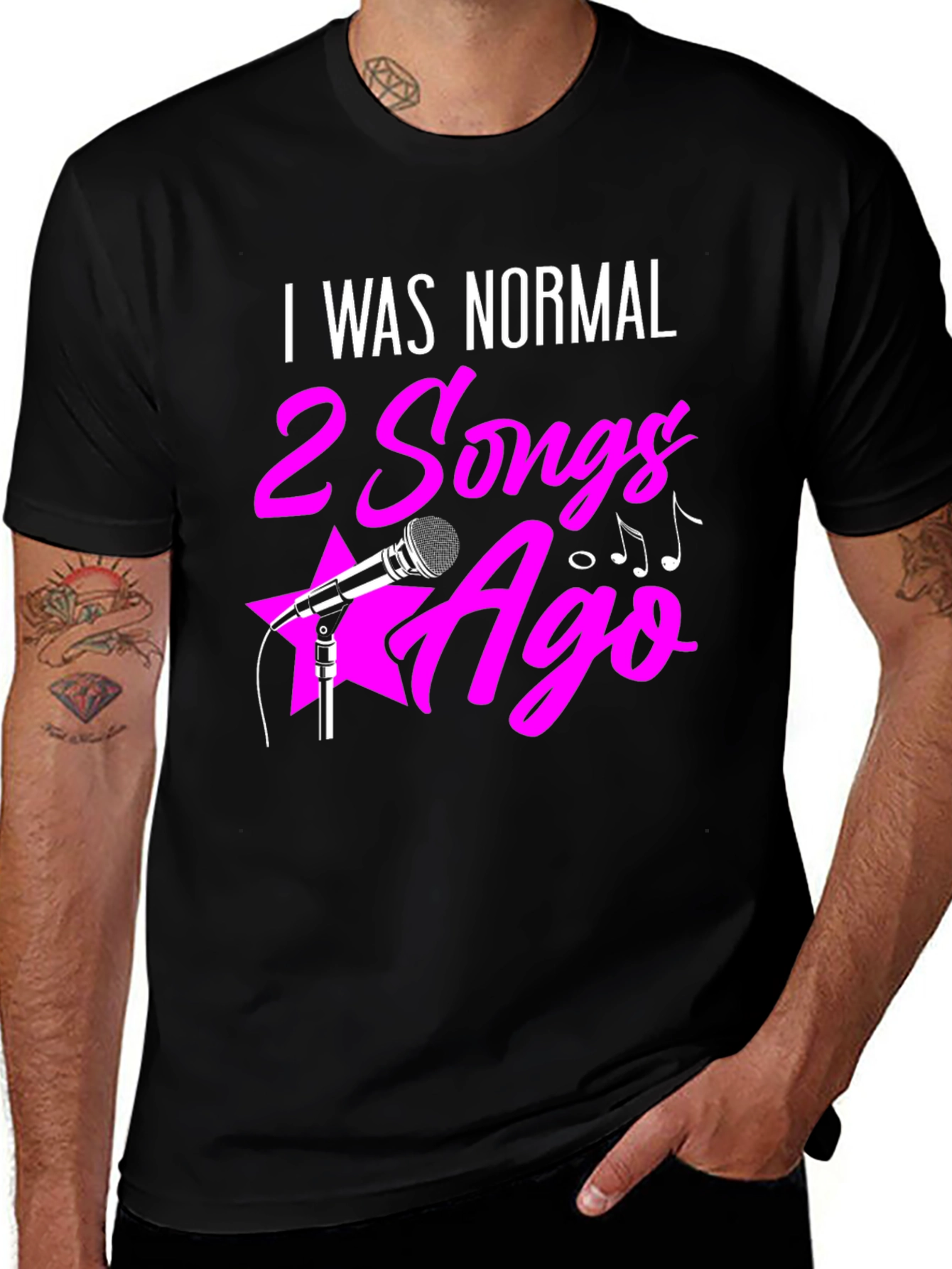 I Was Normal 2 Songs Ago Graphic Tee