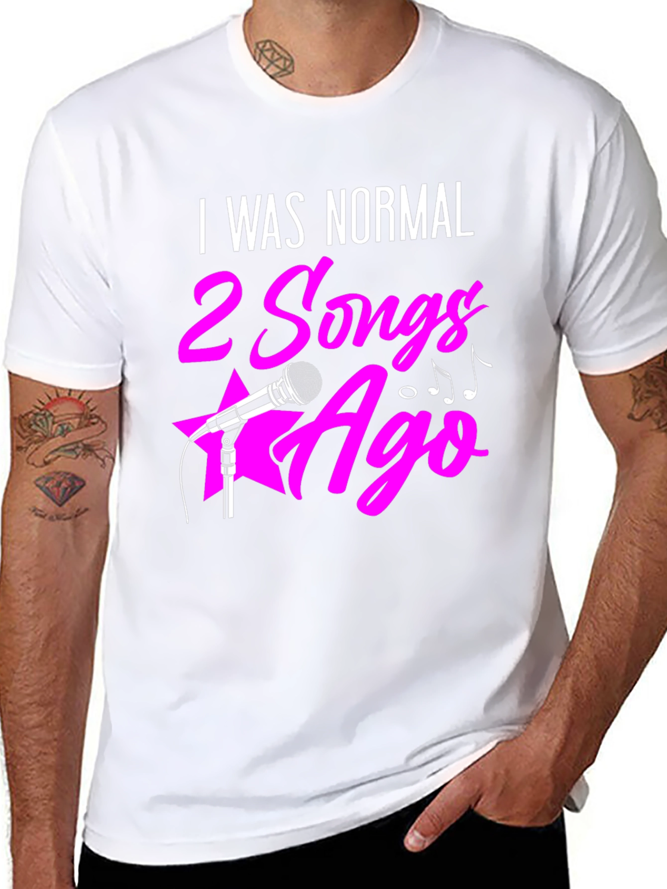 I Was Normal 2 Songs Ago Graphic Tee