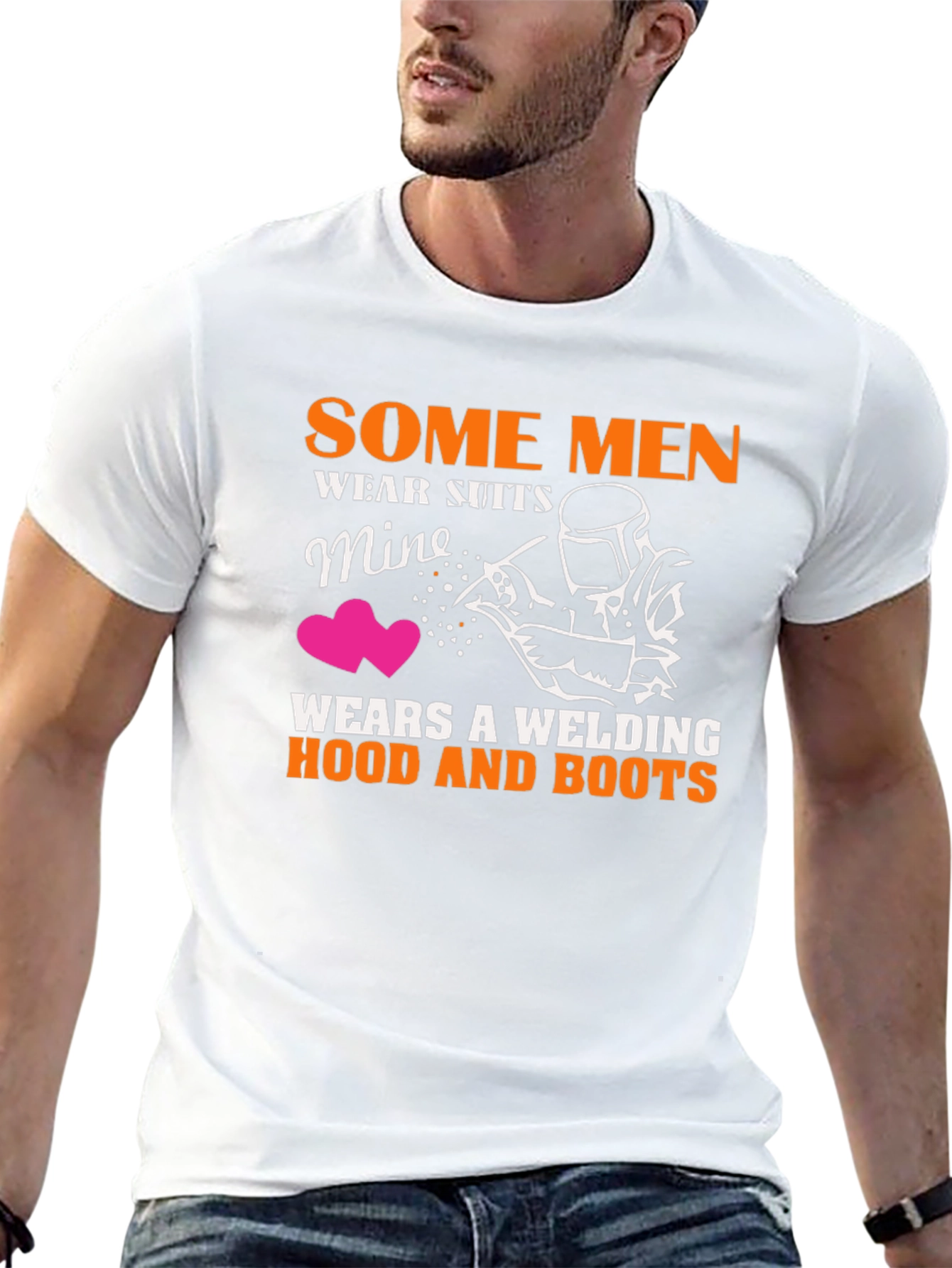Welding Hood and Boots Graphic T-Shirt