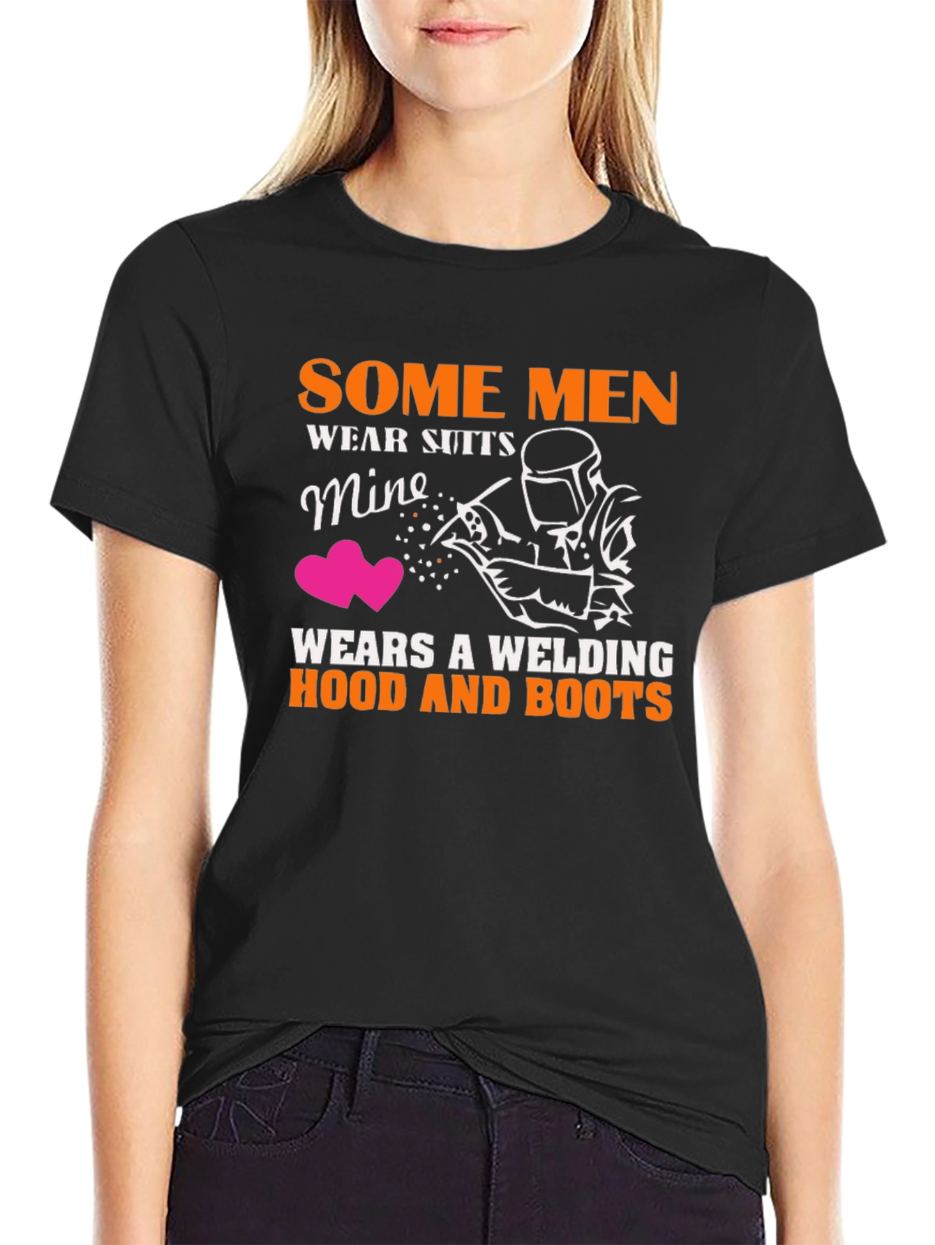 Welding Hood and Boots Graphic T-Shirt