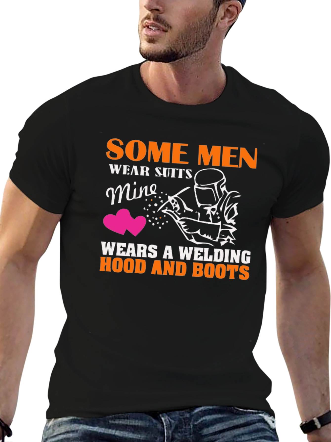 Welding Hood and Boots Graphic T-Shirt