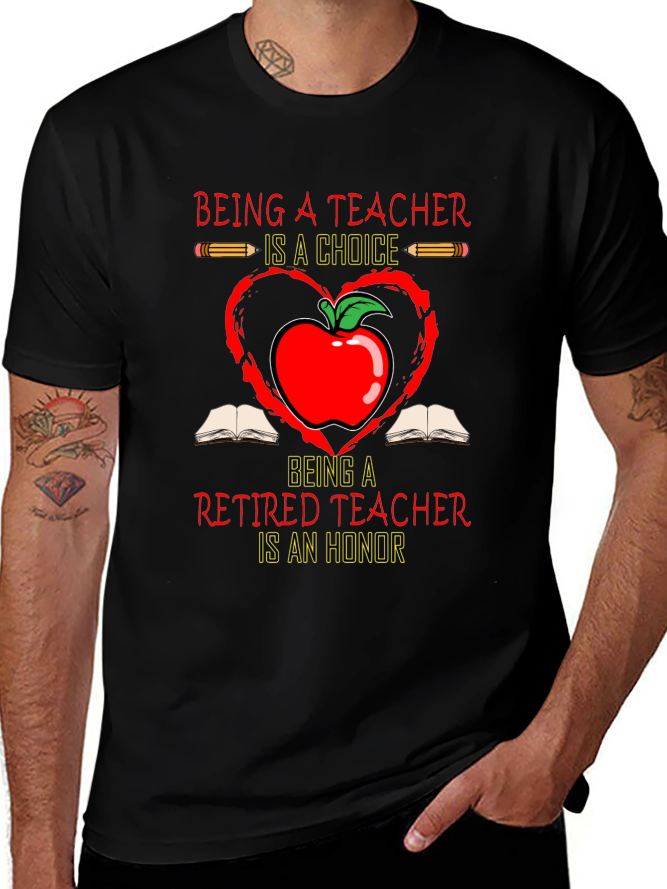Teacher Appreciation T-Shirt - Retired Teacher Honor