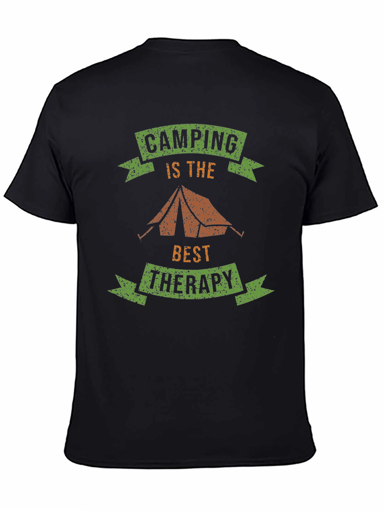 Camping is Therapy T-Shirt - Outdoor Adventure Tee