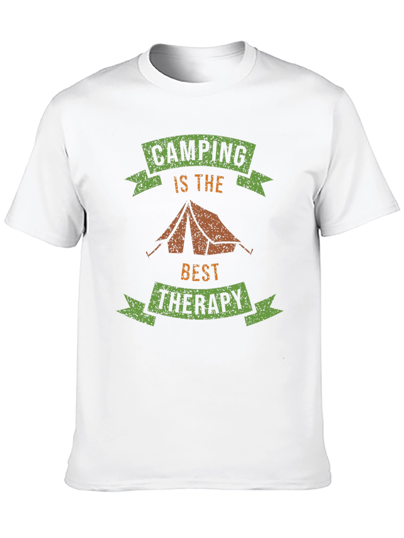 Camping is Therapy T-Shirt - Outdoor Adventure Tee
