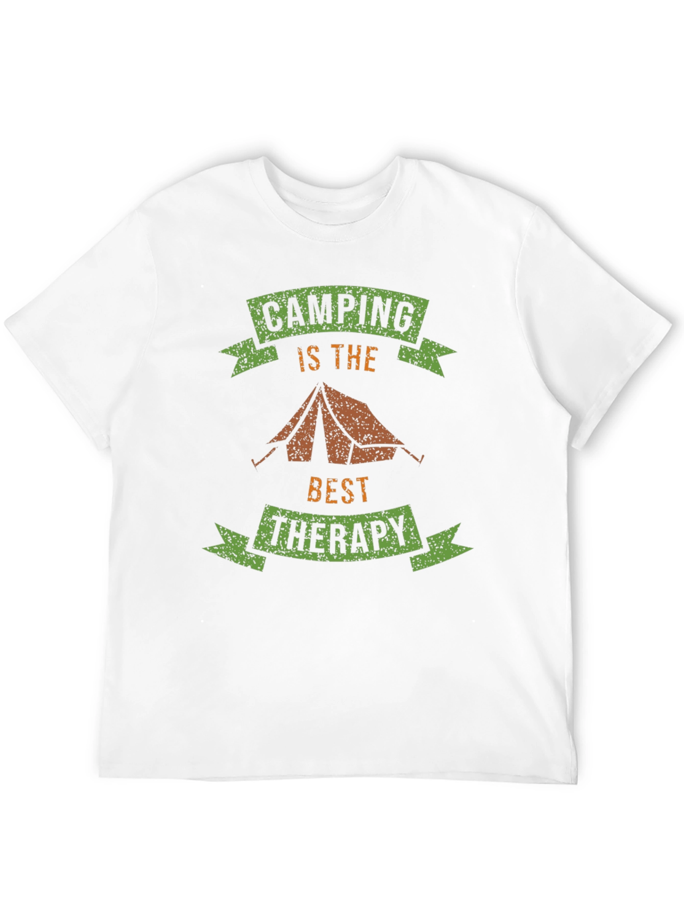 Camping is Therapy T-Shirt - Outdoor Adventure Tee