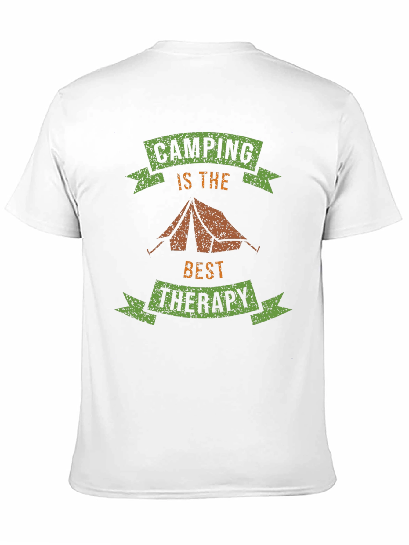 Camping is Therapy T-Shirt - Outdoor Adventure Tee