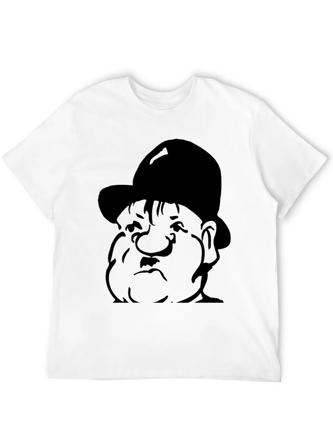 Black Curly Howard T-Shirt